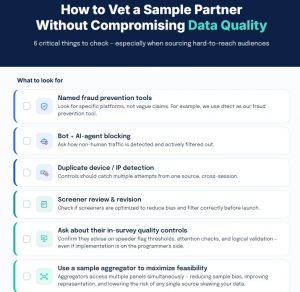 How to vet your data collection sample partner without compromising data quality?